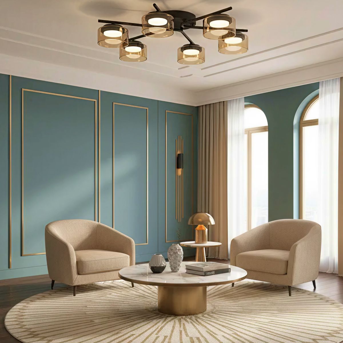 Потолочная люстра Citilux Espace CL243161