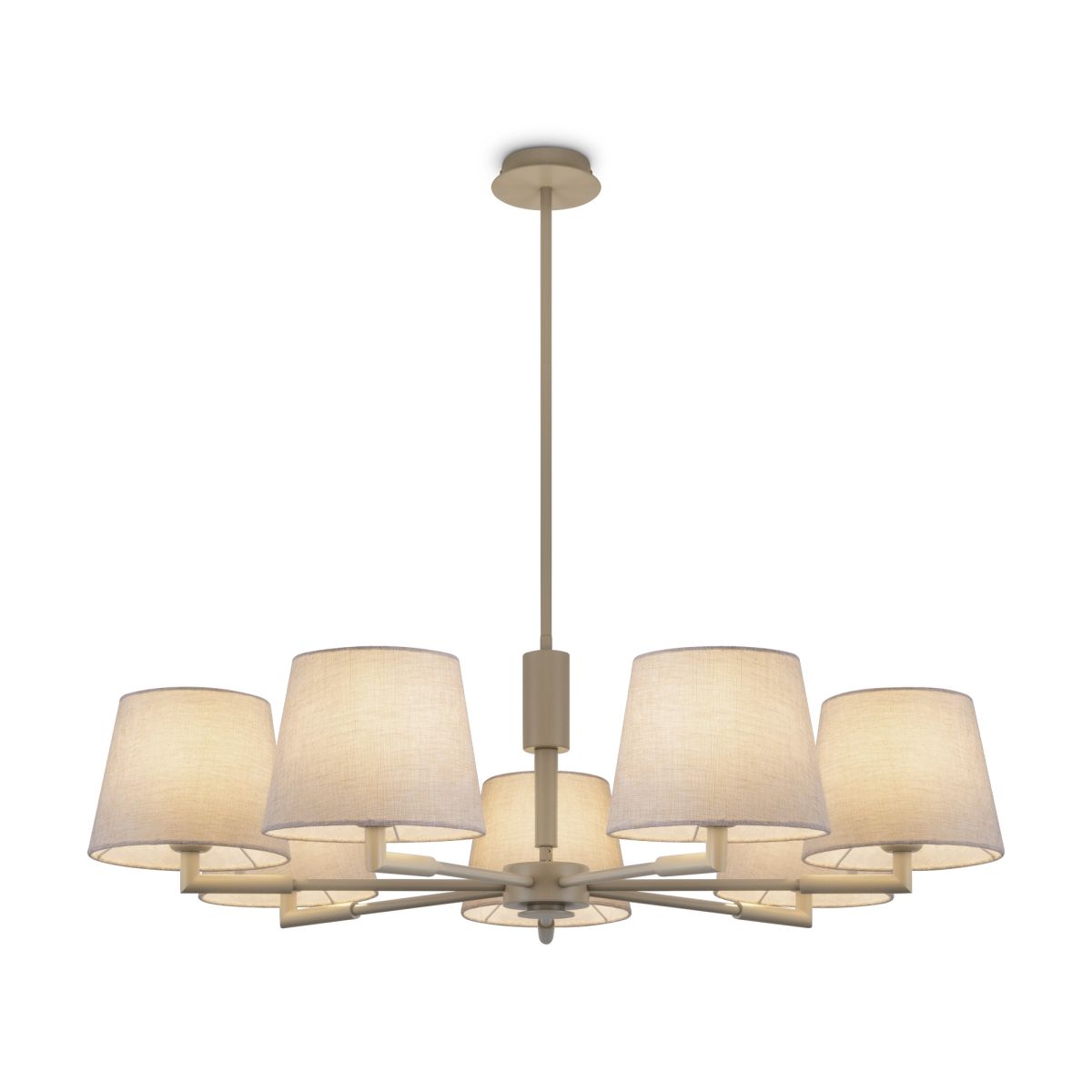 Люстра на штанге Freya Butler FR2057PL-07BG