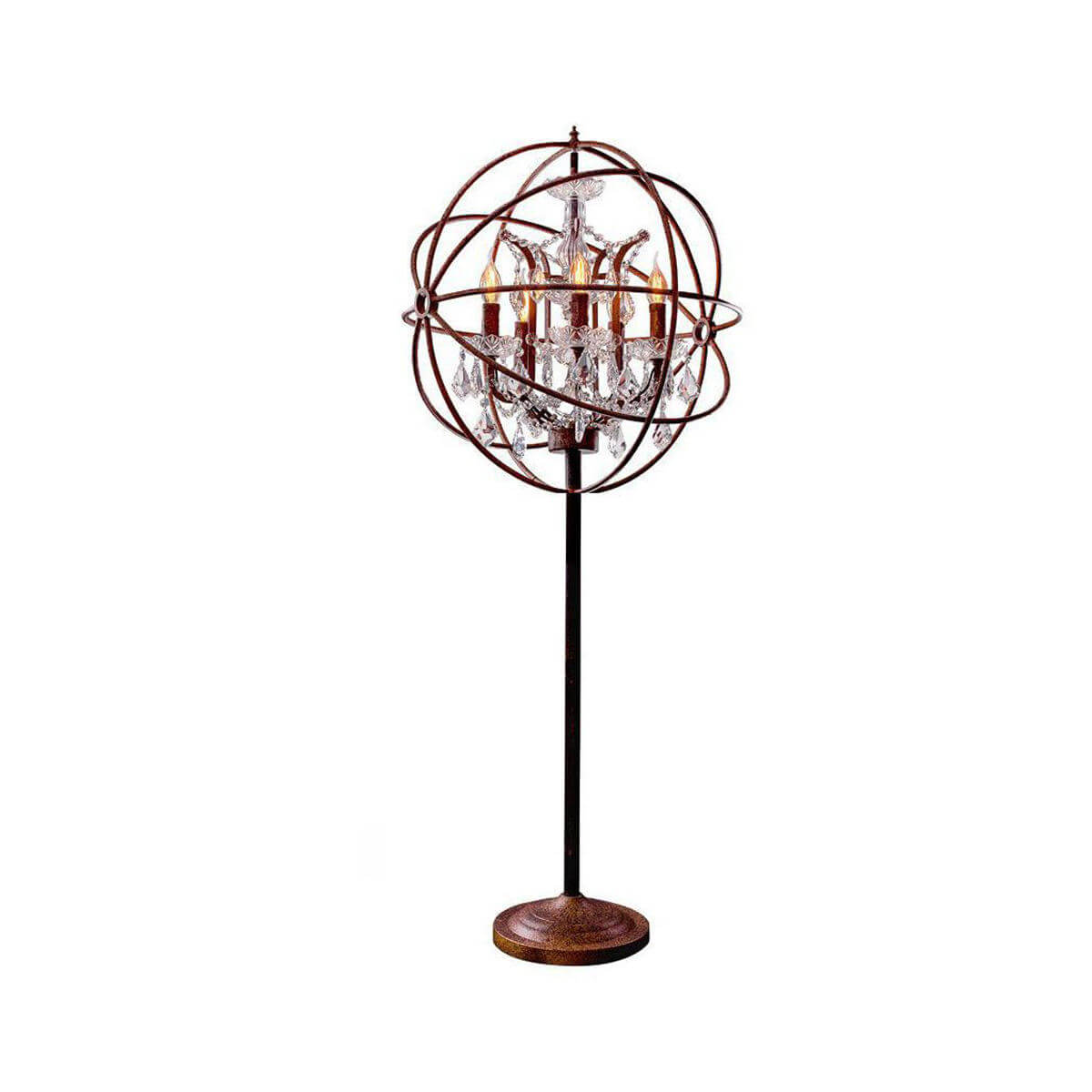 Торшер LOFT IT Foucaults orb crystal Loft1897FT