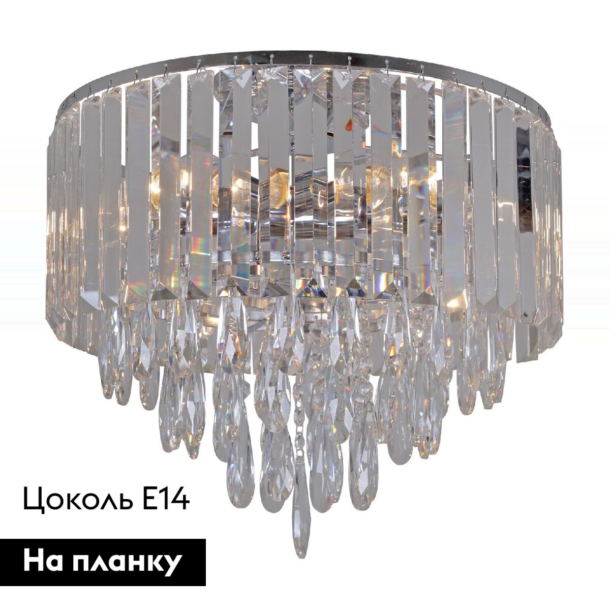 Потолочная люстра Reluce 09055-3.3-06 CR