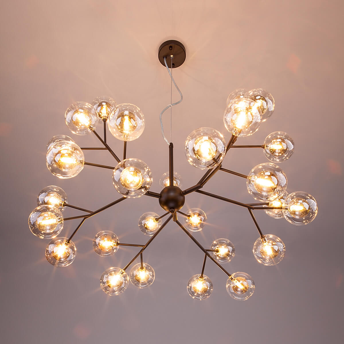 Подвесная люстра Bogates Pallina 545 Smart черный