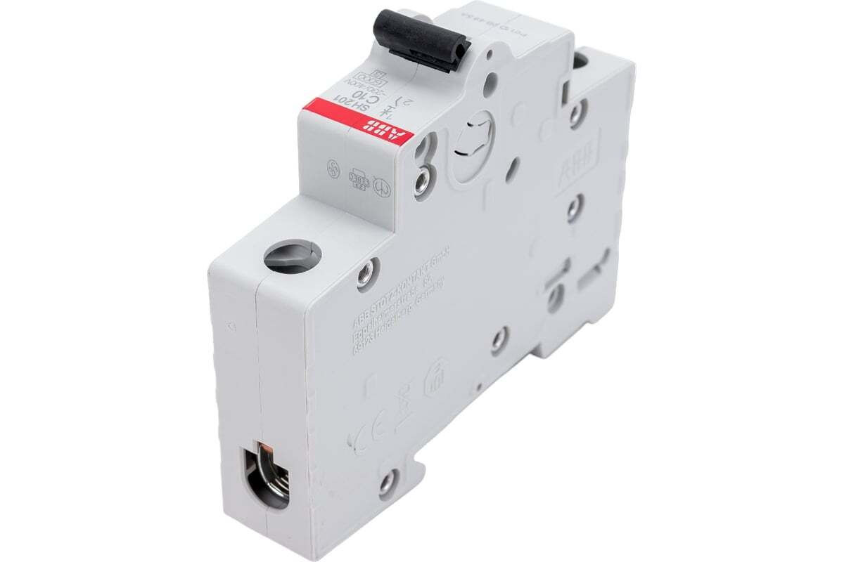 Автоматический выключатель ABB SH201 1-полюсный C10 6кА