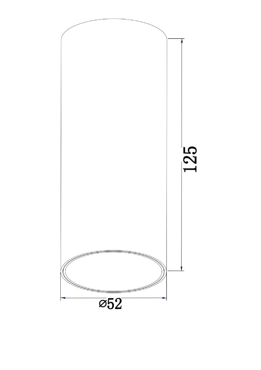 Накладной светильник Maytoni Focus LED C056CL-L12B4K