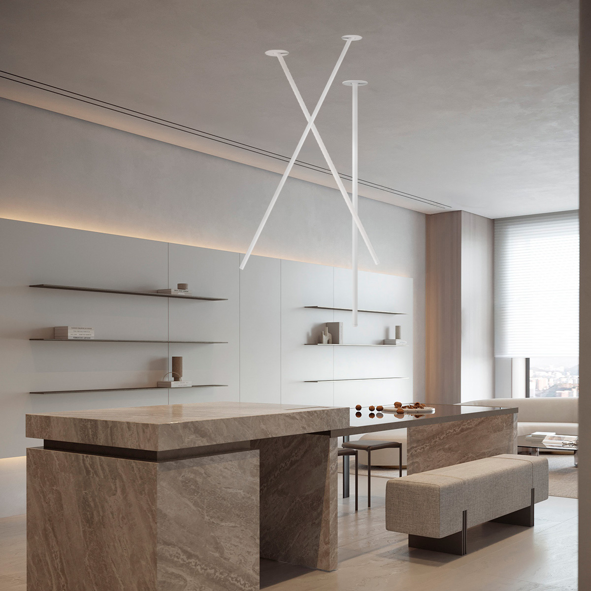 Встраиваемый светильник Loft IT Cane 10359/1000 White