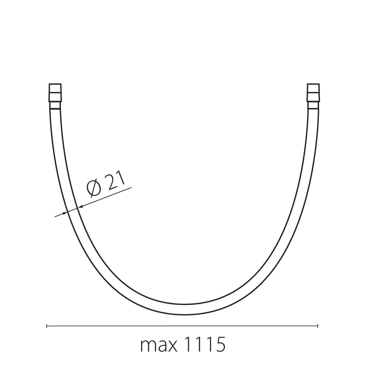Трековый однофазный гибкий светильник Lightstar Due Hermes 270647