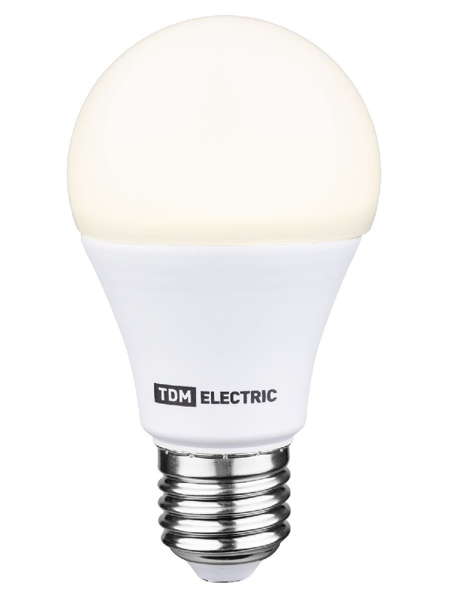 Лампа светодиодная диммируемая TDM Electric E27 10W 4000K прозрачная SQ0340-0196