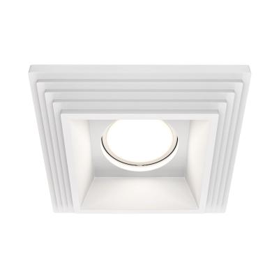 Встраиваемый светильник Maytoni Gyps Modern DL005-1-01-W-1