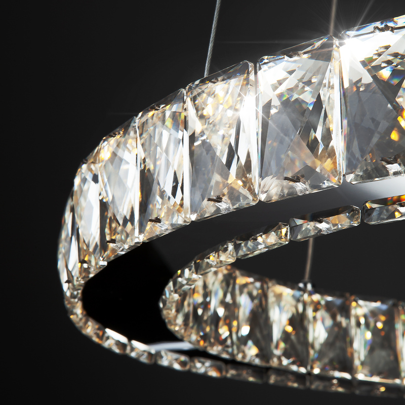 Подвесной светильник Eurosvet Grasia 90023/1 хром