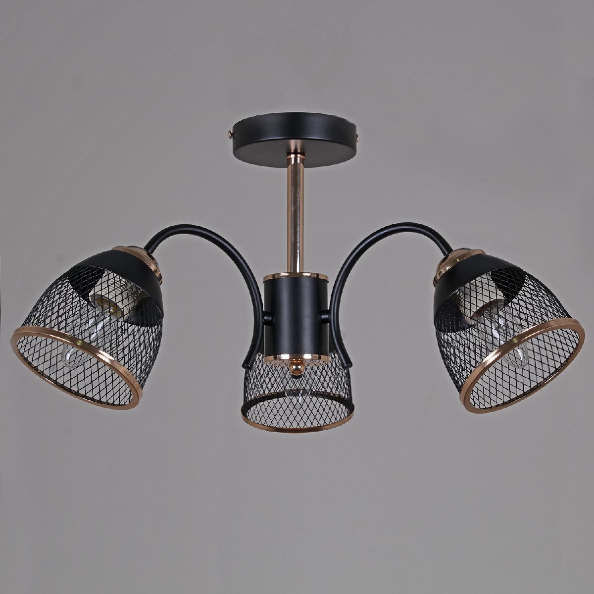 Люстра на штанге Reluce 01505-0.3-03 BK+FGD