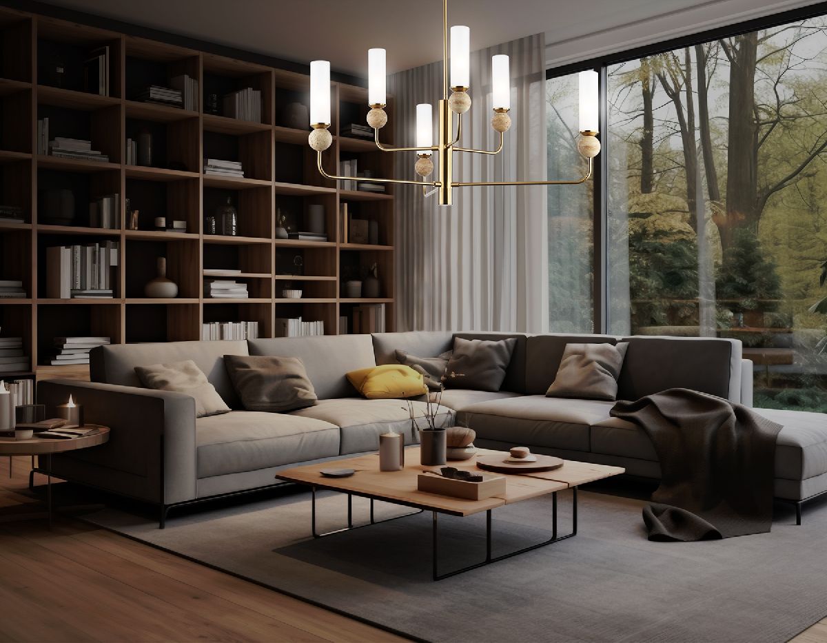 Люстра на штанге Ambrella Light High Light LH53251