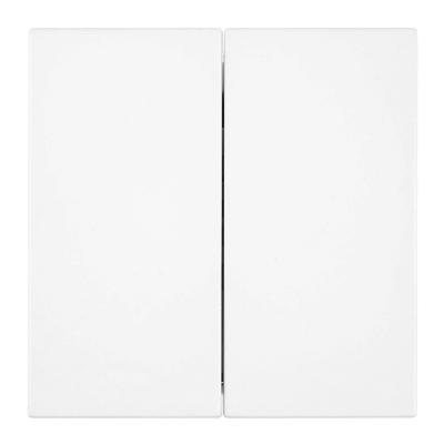 Переключатель 2-клавишный (механизм) Stekker Мия 250В 10А RSW10-3107-01 белая магнолия 50434