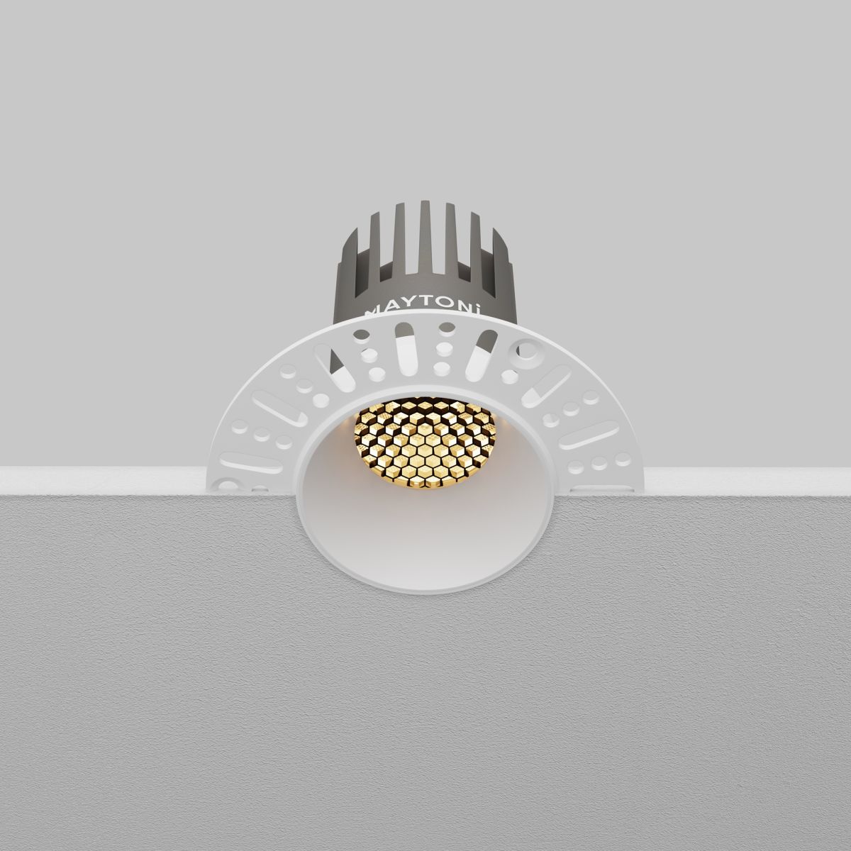 Встраиваемый светильник Maytoni Technical Dip DL124-10W-2.7K-TRS-W