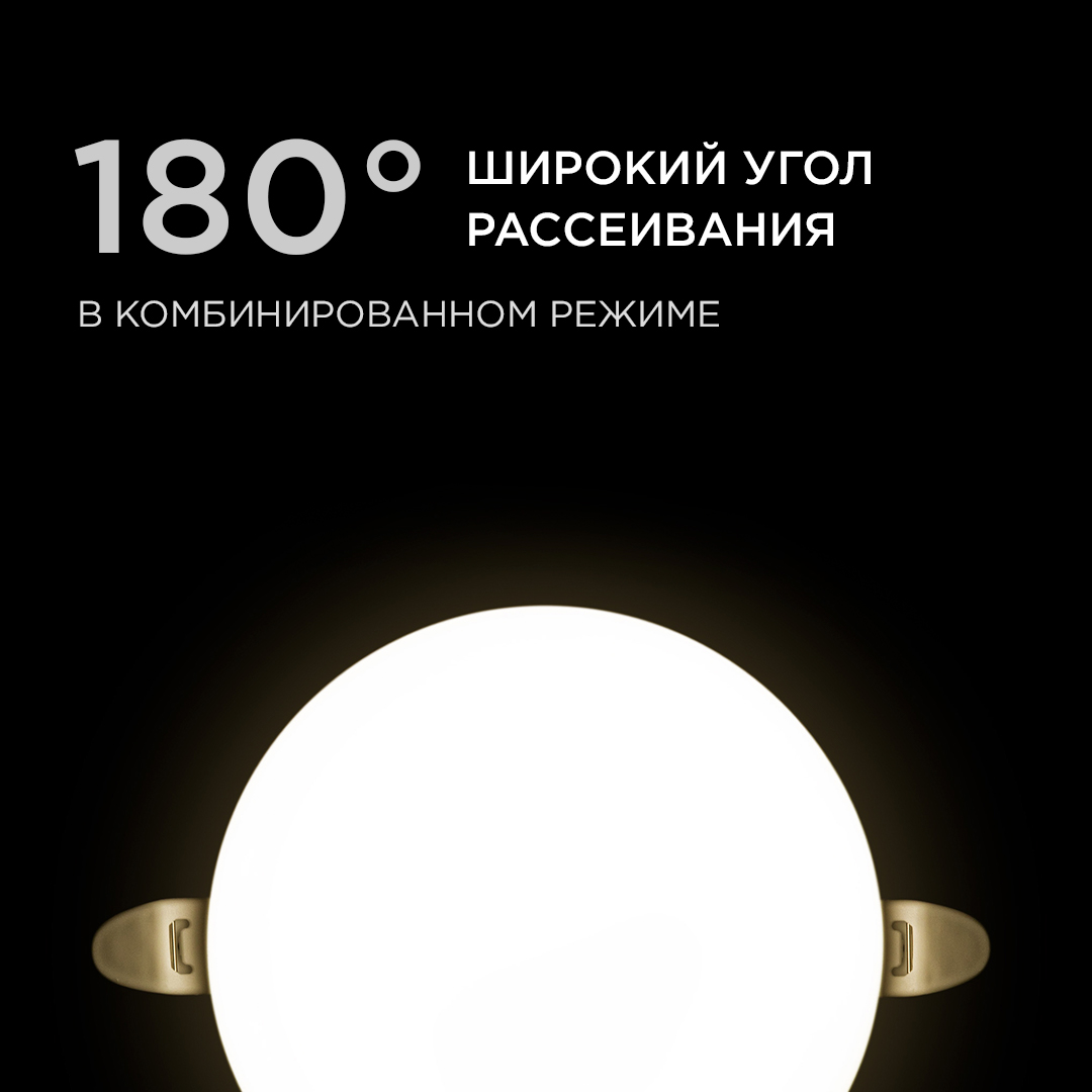 Встраиваемая светодиодная панель безрамочная Apeyron FLP 06-104