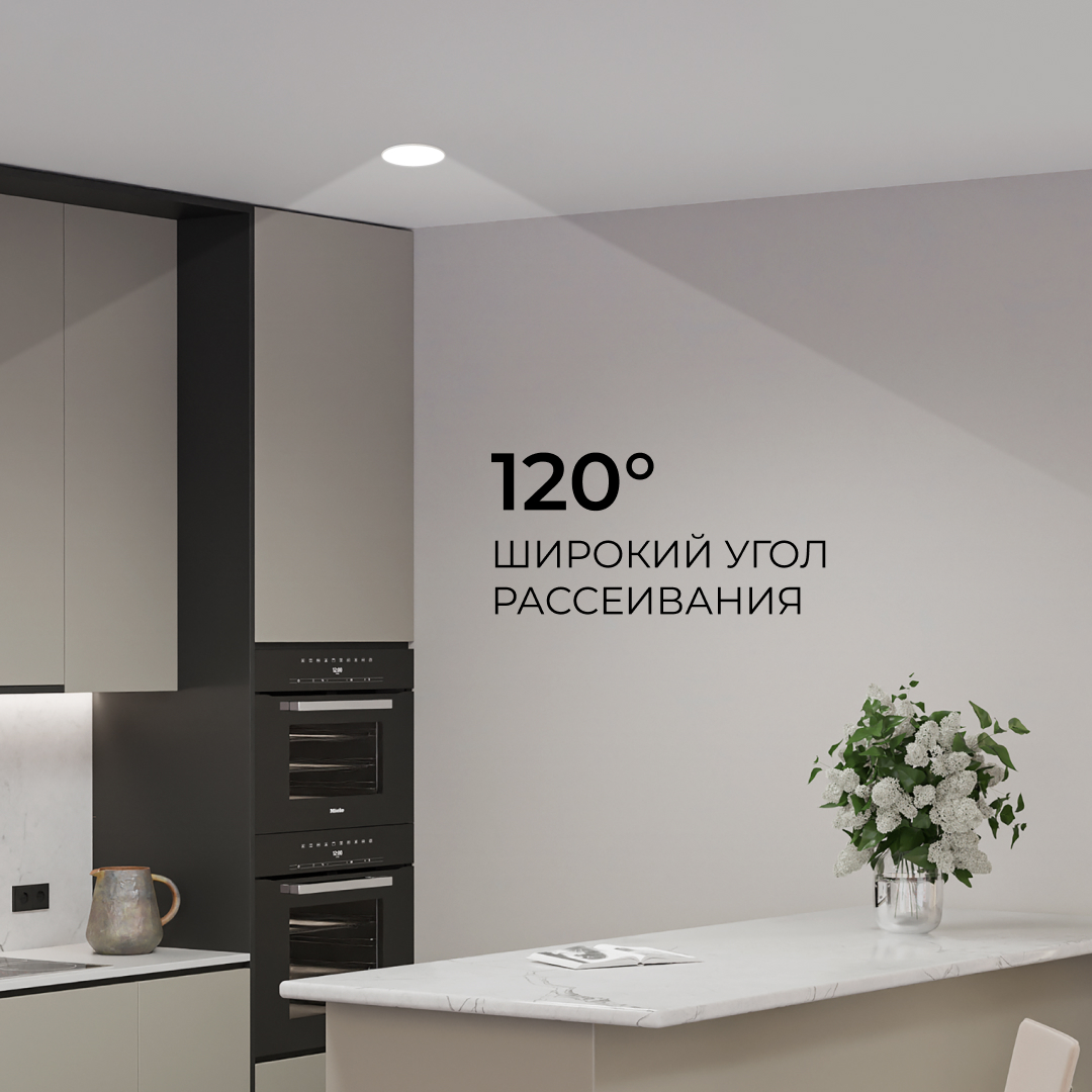 Встраиваемая светодиодная панель Apeyron 3 ССT 06-164