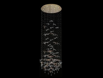 Подвесная люстра Newport 8220/300 С gold polished М0071219