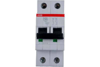 Автоматический выключатель ABB S202 2-полюсный C40 6кА