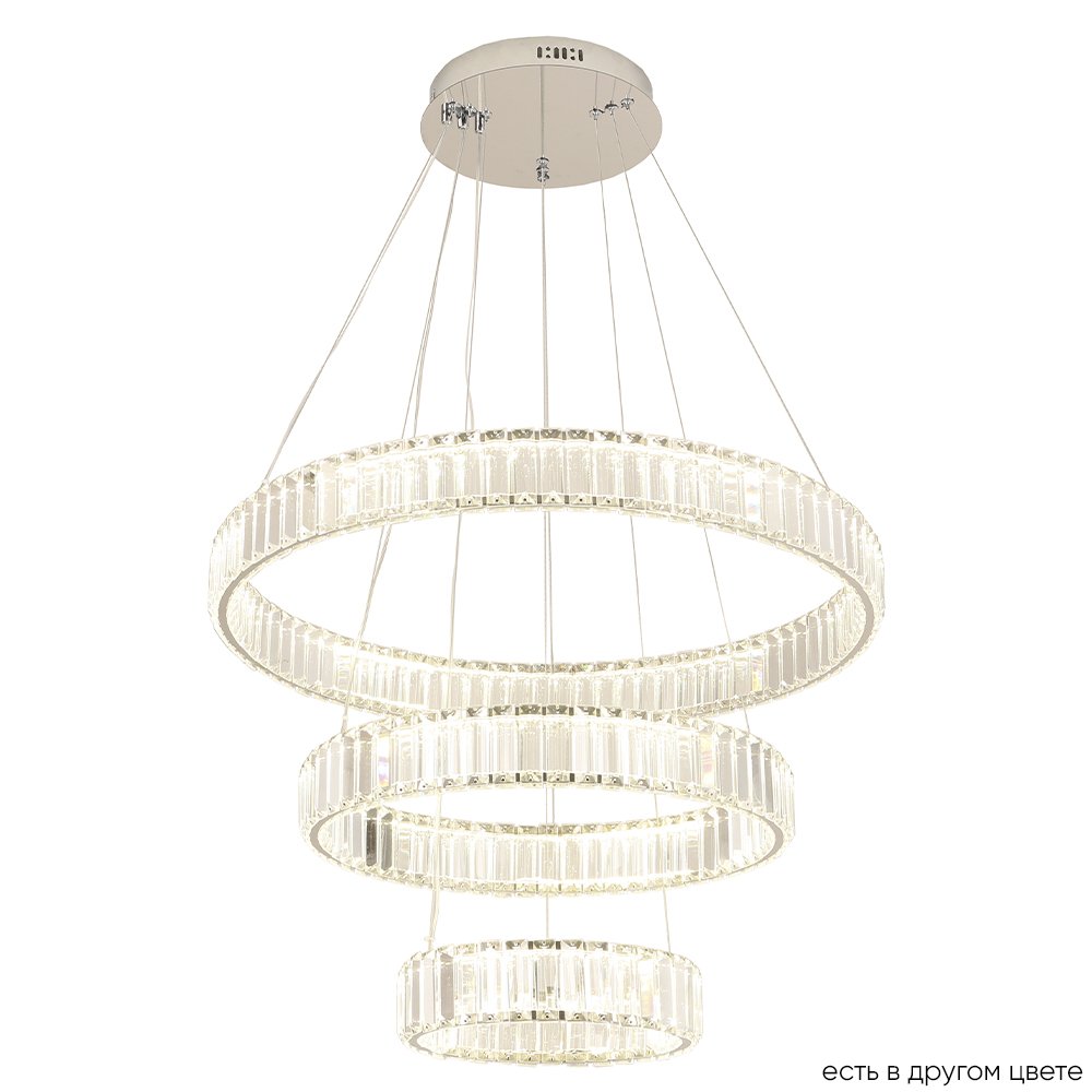 Подвесная люстра Crystal Lux MUSIKA SP150W LED CHROME