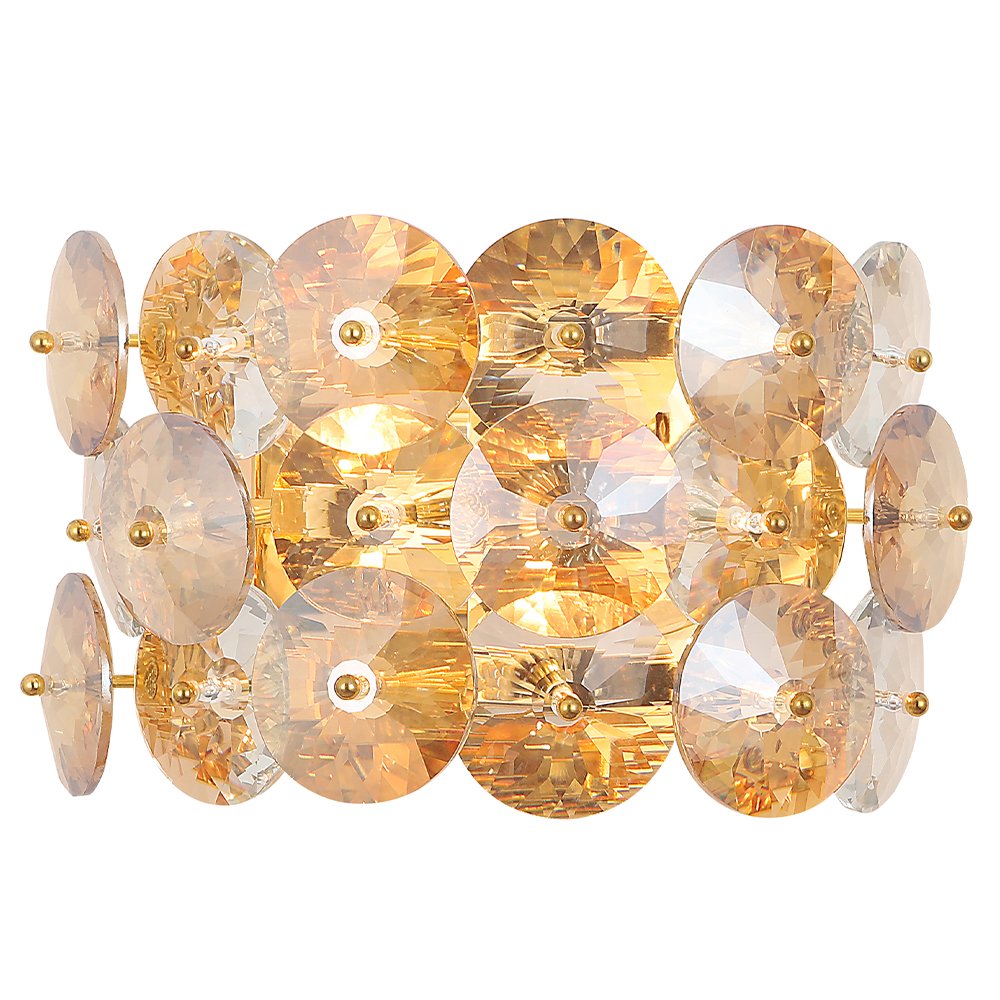 Настенный светильник Crystal Lux CRYSTAL AP2 GOLD