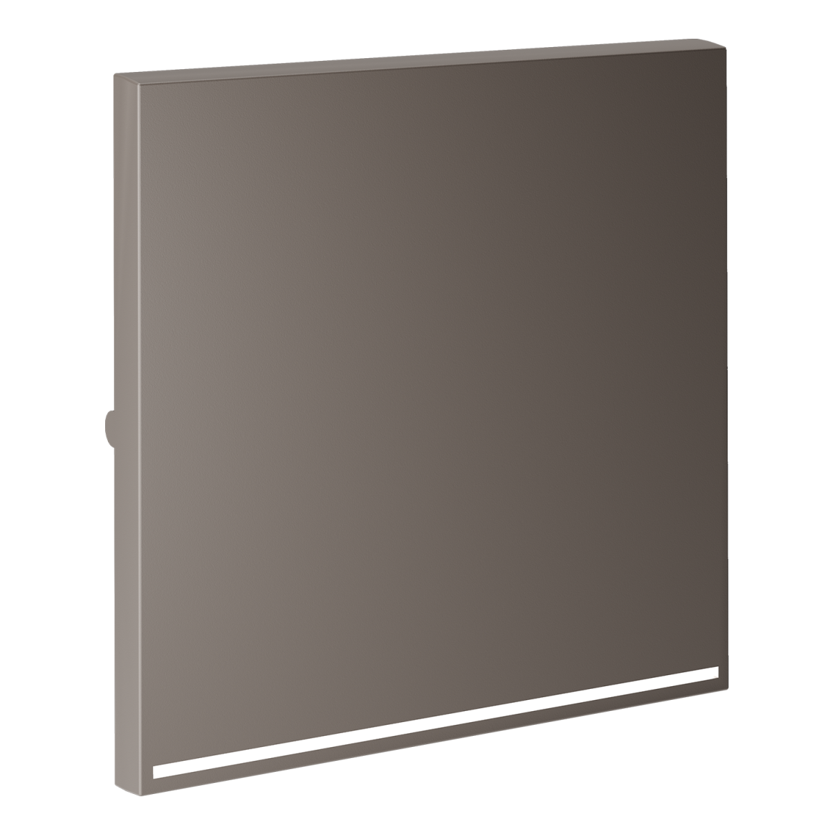 Клавиша для выключателя/переключателя одноклавишного с подсветкой Voltum S70 (капучино) VLS000214