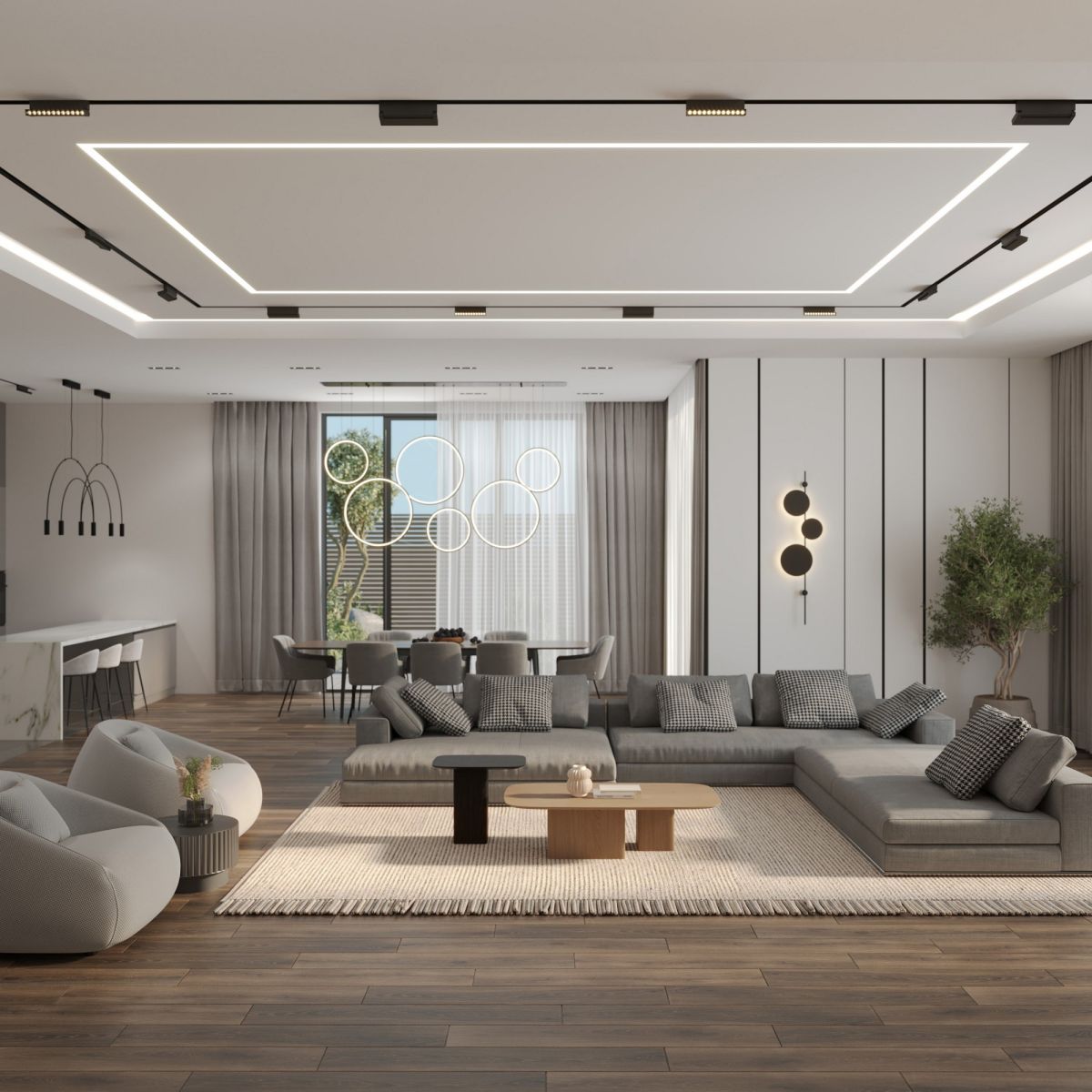 Трековый магнитный светильник Hesby Lighting ElDeko HSBL_0084