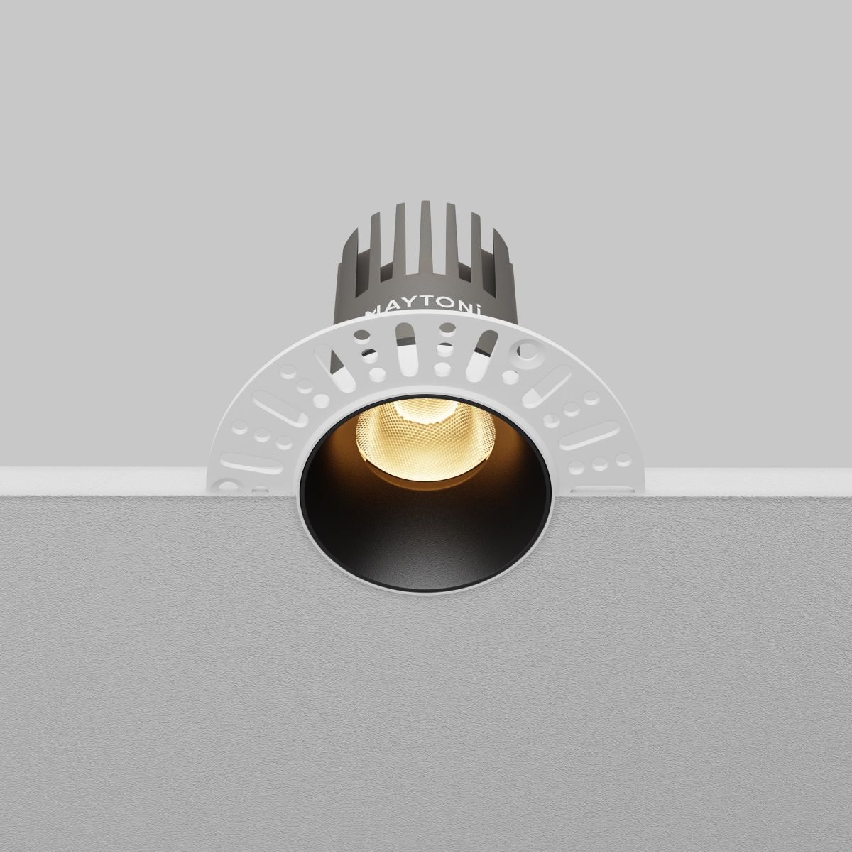 Встраиваемый светильник Maytoni Technical Dip DL124-10W-2.7K-TRS-B