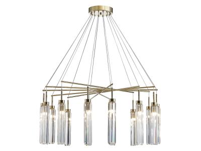 Подвесная люстра Newport 4524+10/S gold М0068063