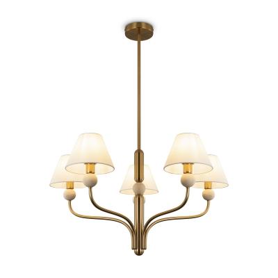 Люстра на штанге Freya Aurelia FR2058PL-05BS