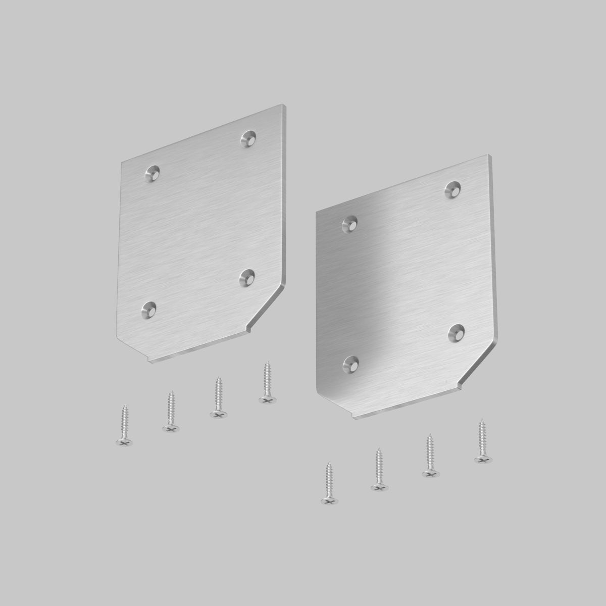 Заглушка торцевая к профилю, 2шт Maytoni Technical TRA034MPEC-21S(N)