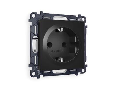 Комплект механизма розетки с/з со шторками Ambrella Volt Alfa MA807010