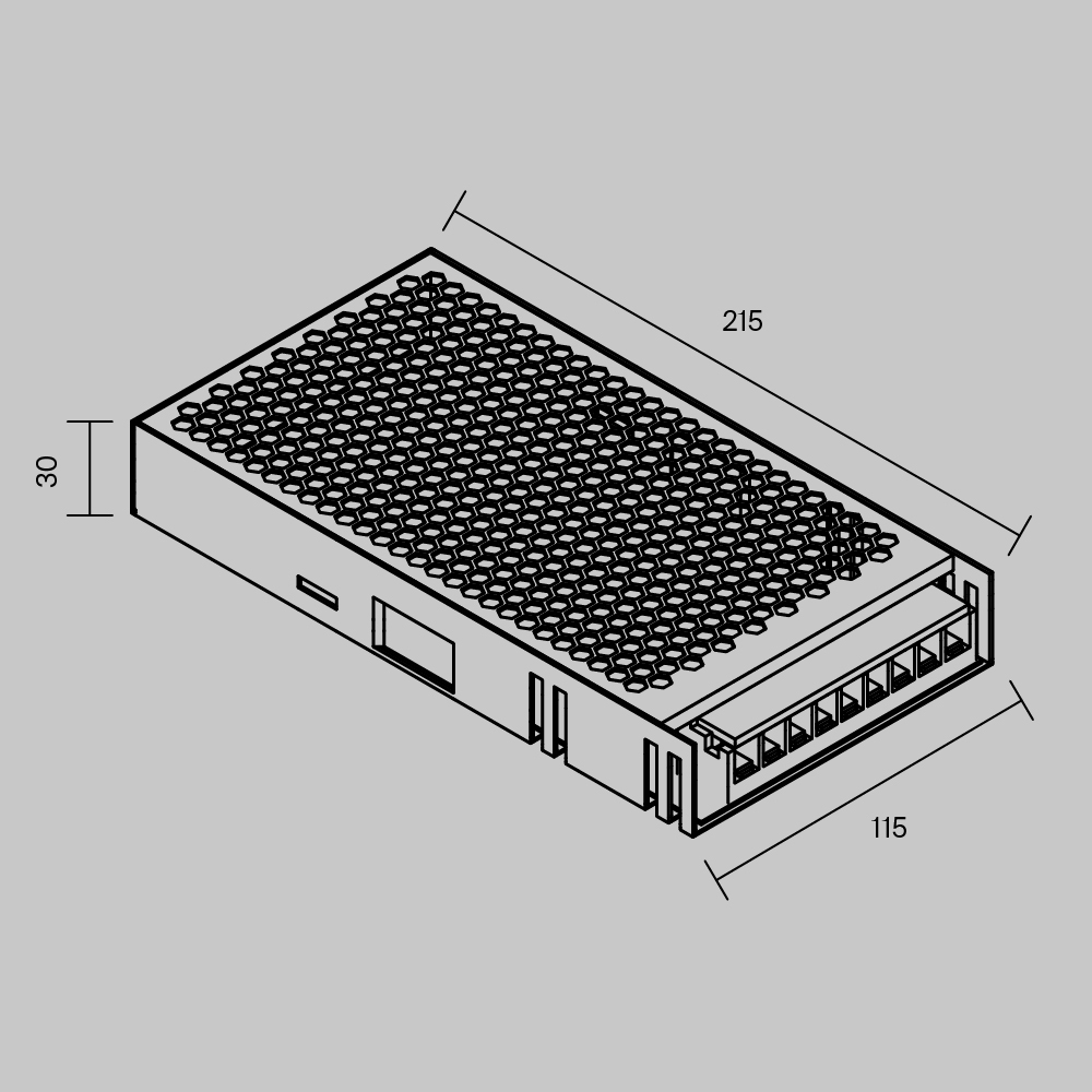 Блок питания Maytoni Led Strip PSL006 48В 300Вт IP20 831010