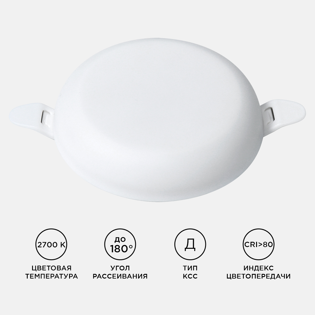 Встраиваемая светодиодная панель безрамочная Apeyron FLP 06-100