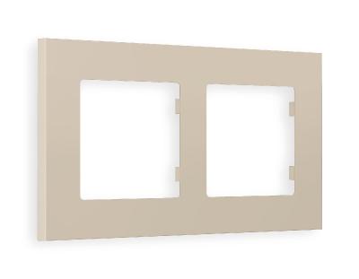 Рамка двухместная Ambrella Volt Qubi AF250362