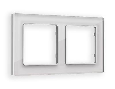 Рамка двухместная Ambrella Volt Platos AF330402