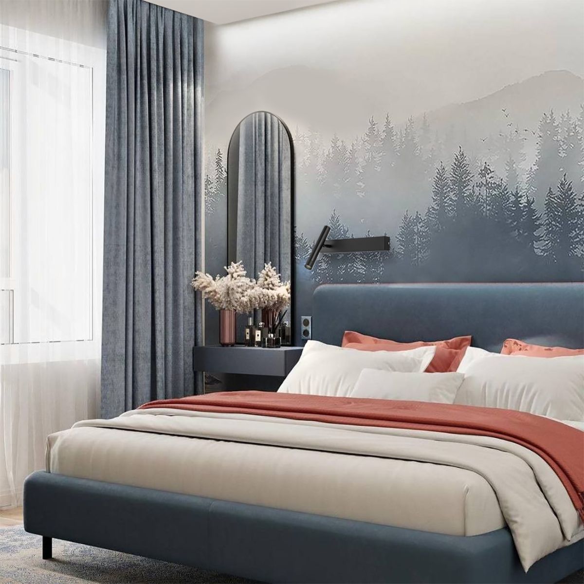 Настенный светильник Escada Pulsar 10274/1LED Black