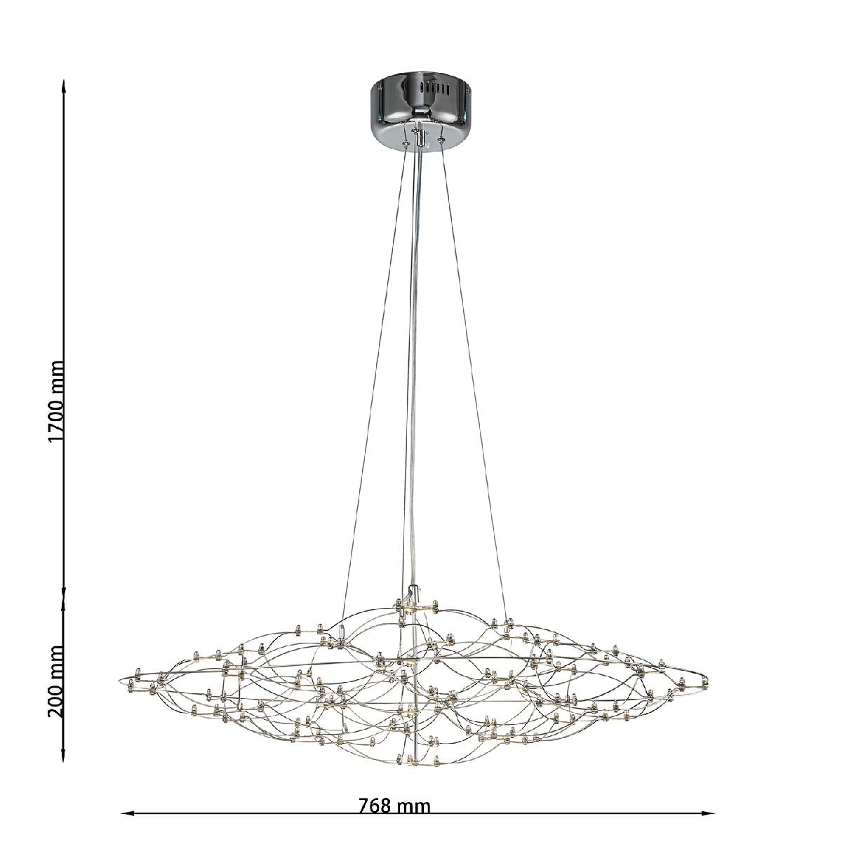 Подвесная люстра Favourite Thinner 4305-8P