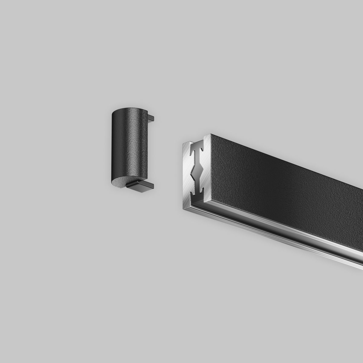 Заглушка торцевая для шинопровода Flarity Maytoni Technical Gala TRA154EC-B