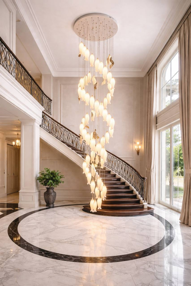 Подвесная люстра Modelux ML.8868.48 WH