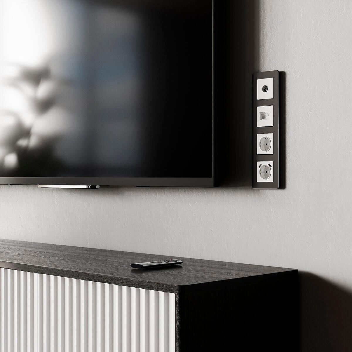 Розетка двойная Ethernet RJ-45 Werkel белый матовый W1181161 4690389192272