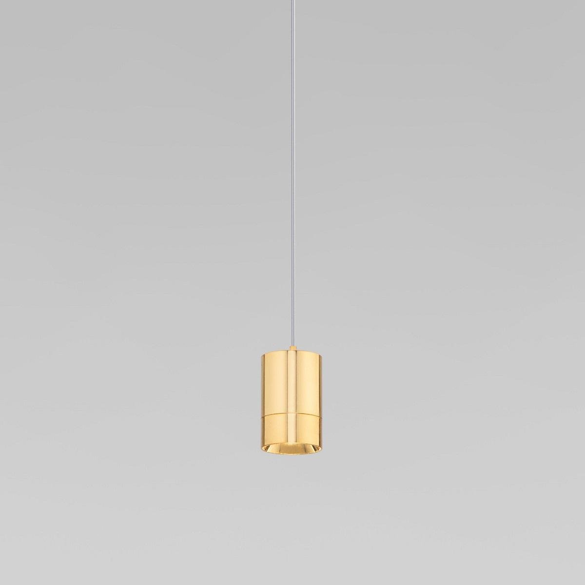 Подвесной светодиодный светильник Eurosvet Piccolo 50248/1 LED золото