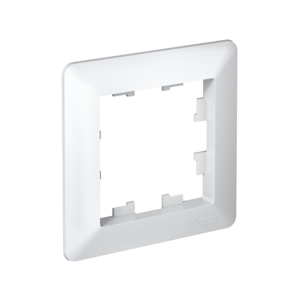 Рамка 1-ая Systeme Electric AtlasDesign Air Белый/дымчатый белый ATN220101