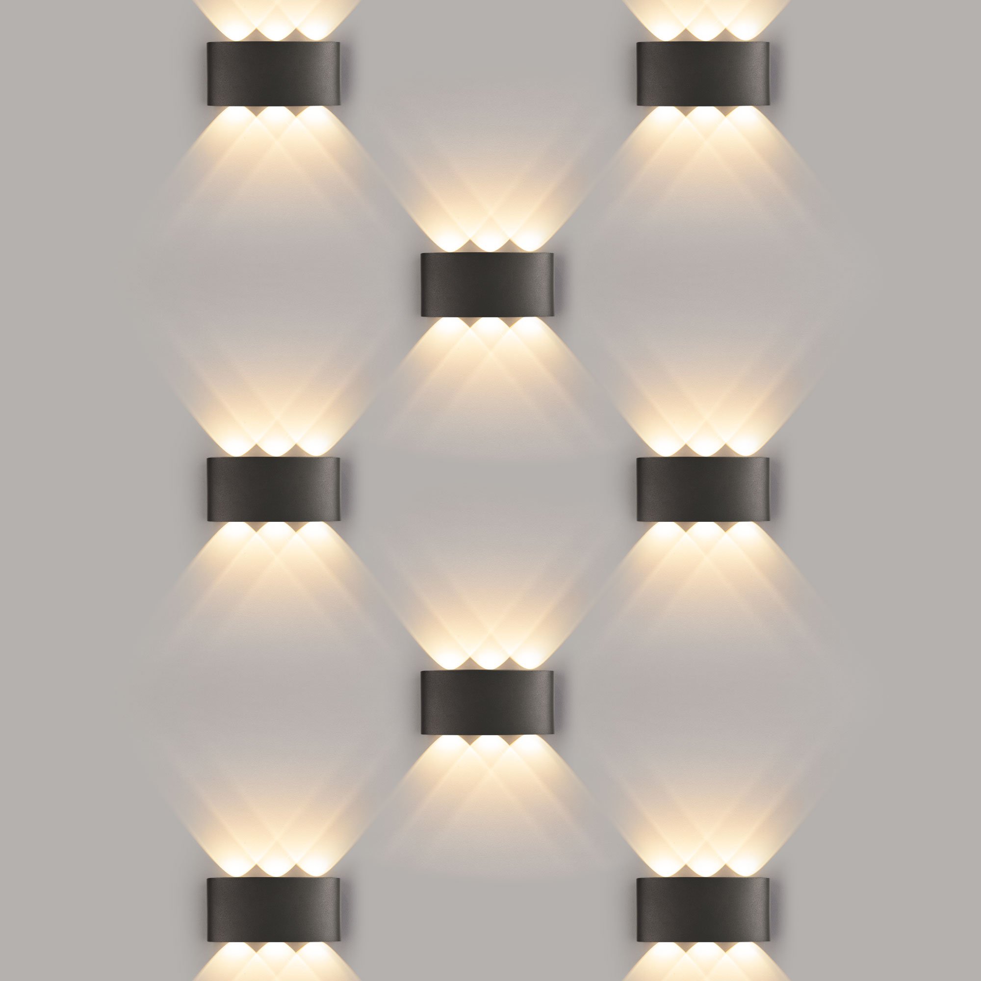 Уличный настенный светодиодный светильник Elektrostandard 1551 Techno LED Twinky Trio 4690389106361