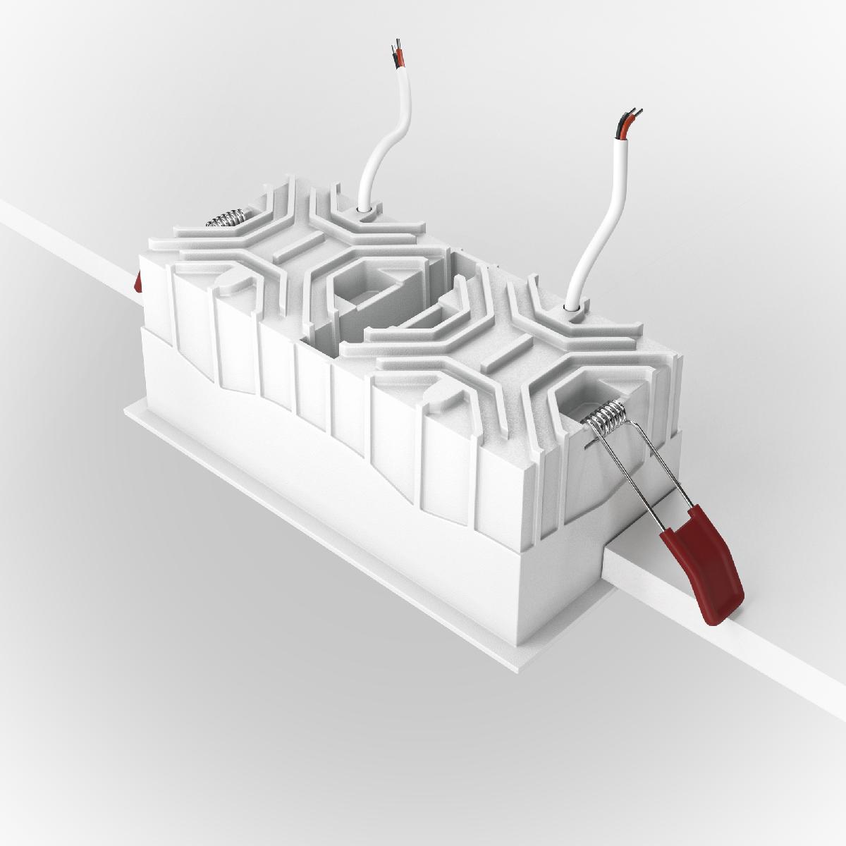 Встраиваемый светильник Maytoni Technical Alfa LED DL043-02-15W4K-SQ-W
