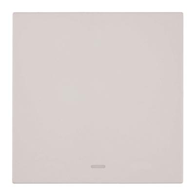Выключатель 1-клавишный c индикатором (механизм) Stekker Мия 250В 10А RSW10-3101-08 пудровый жемчуг 50475