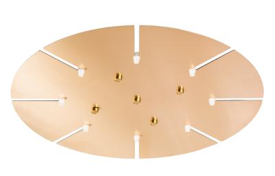 Потолочная база Crystal Lux D600-8 BRASS