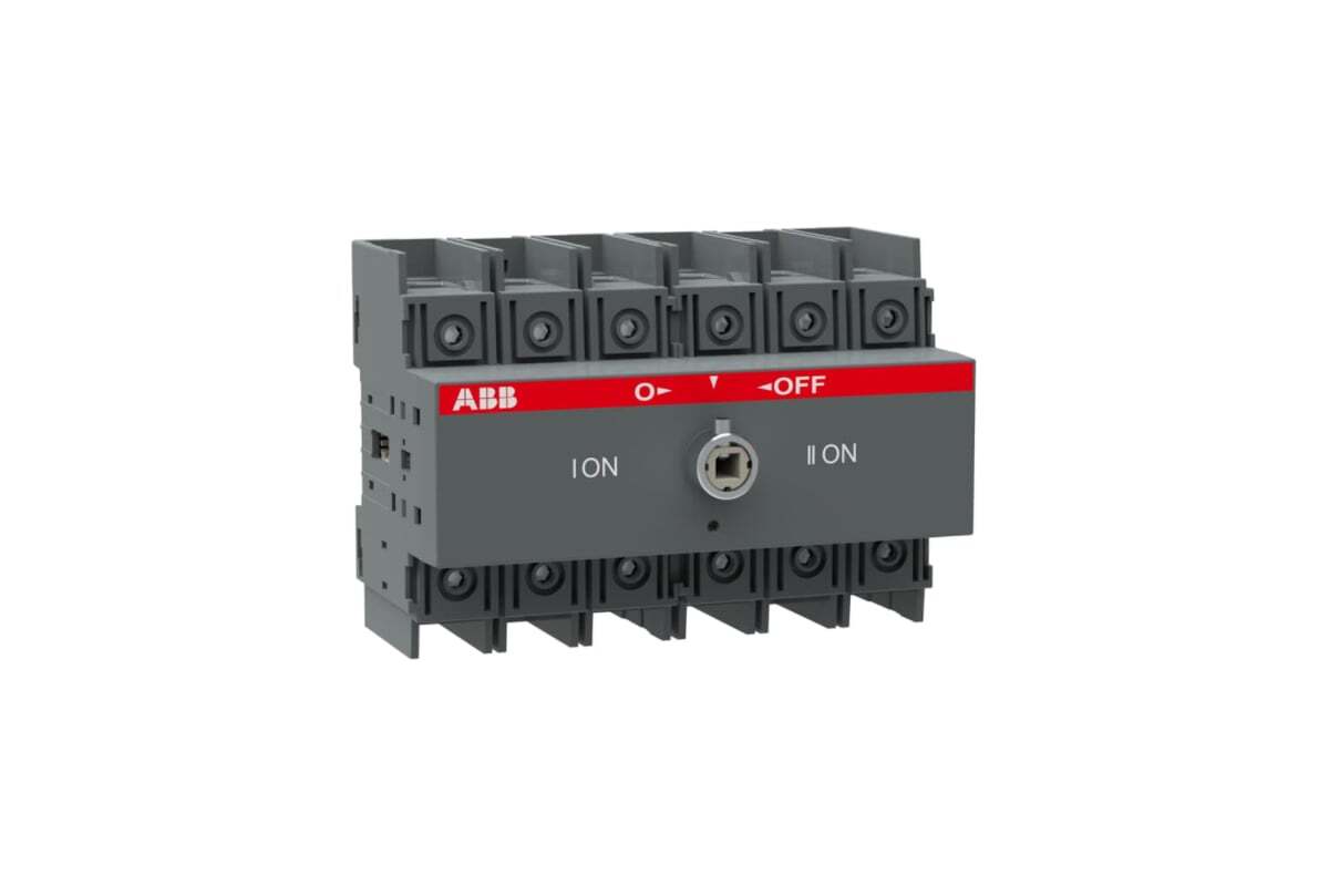 Рубильник реверсивный ABB 100A OT100F3C (без ручки)