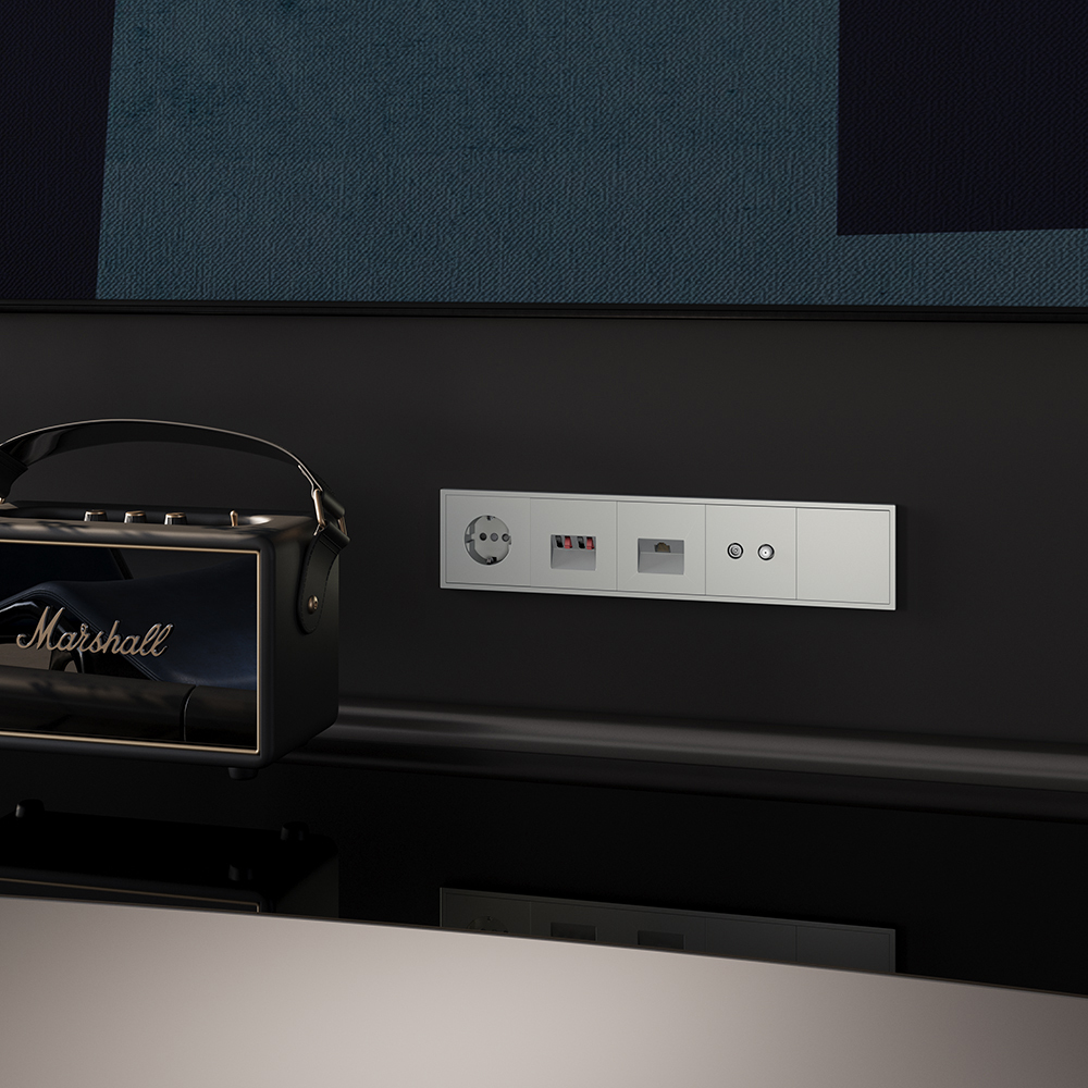 Розетка компьютерная Voltum S70 VLS060105