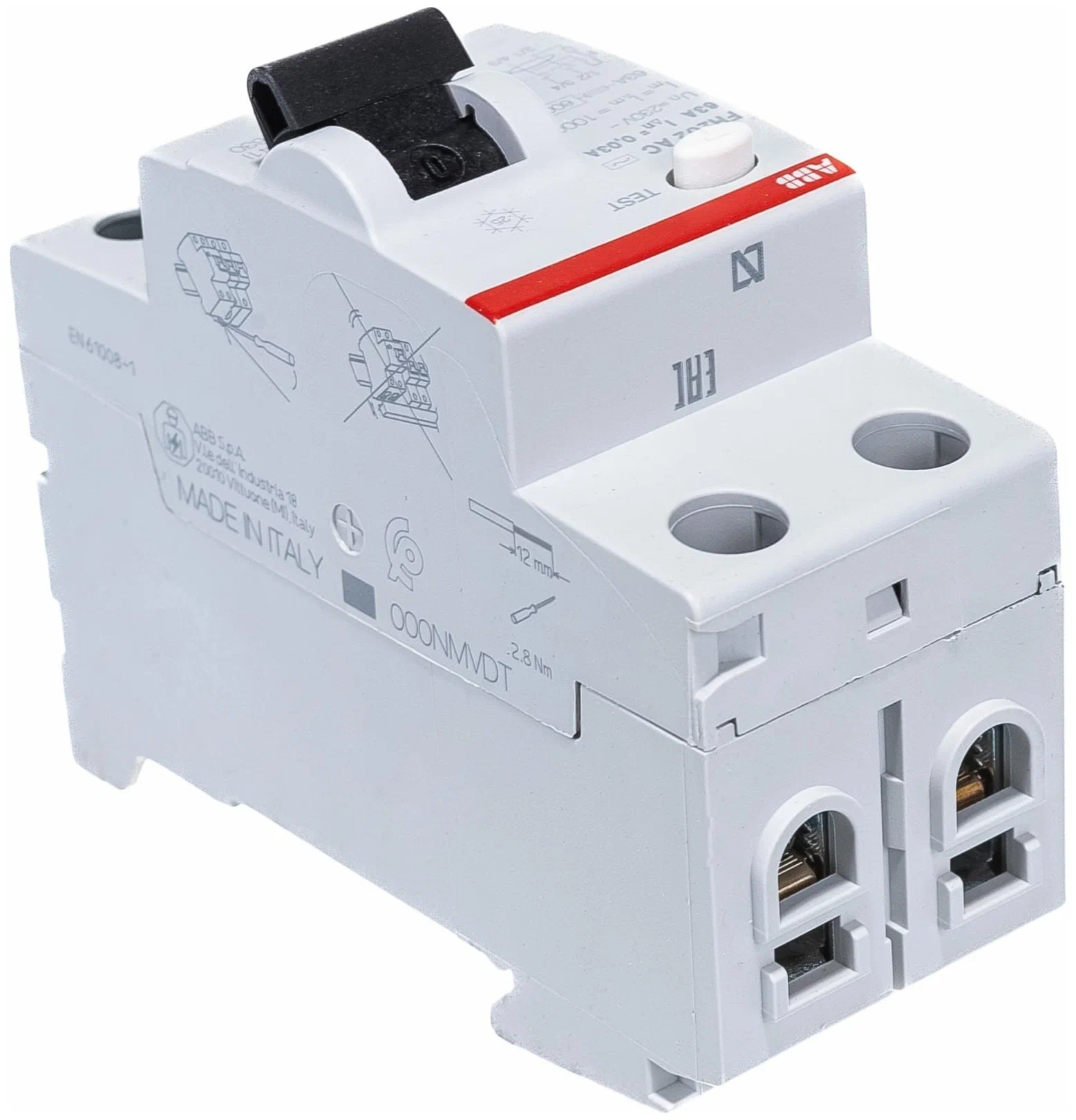 УЗО ABB FH202 2P 63A 30mA  AC