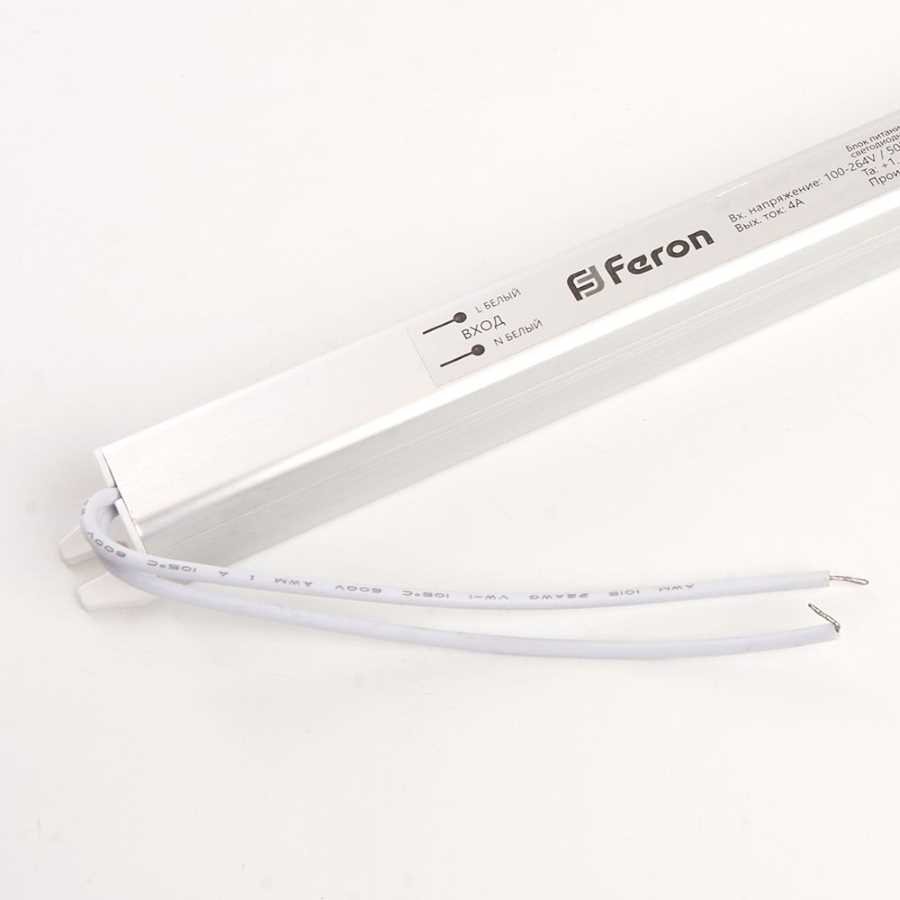 Блок питания Feron LB001 12V 36W IP20 3A 41343