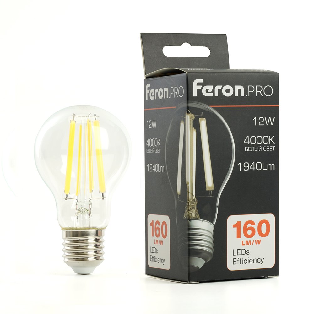 Светодиодная лампа Feron LB-1112 E27 12W 4000K 48896