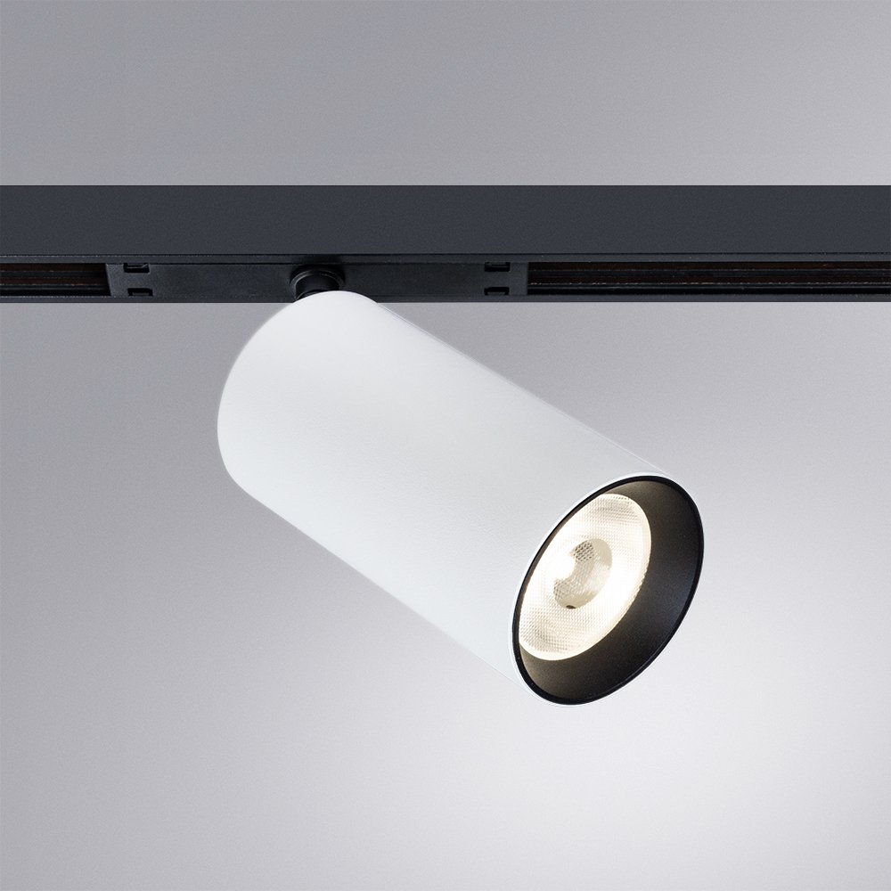 Трековый магнитный светильник Arte Lamp Optima A7262PL-1WH